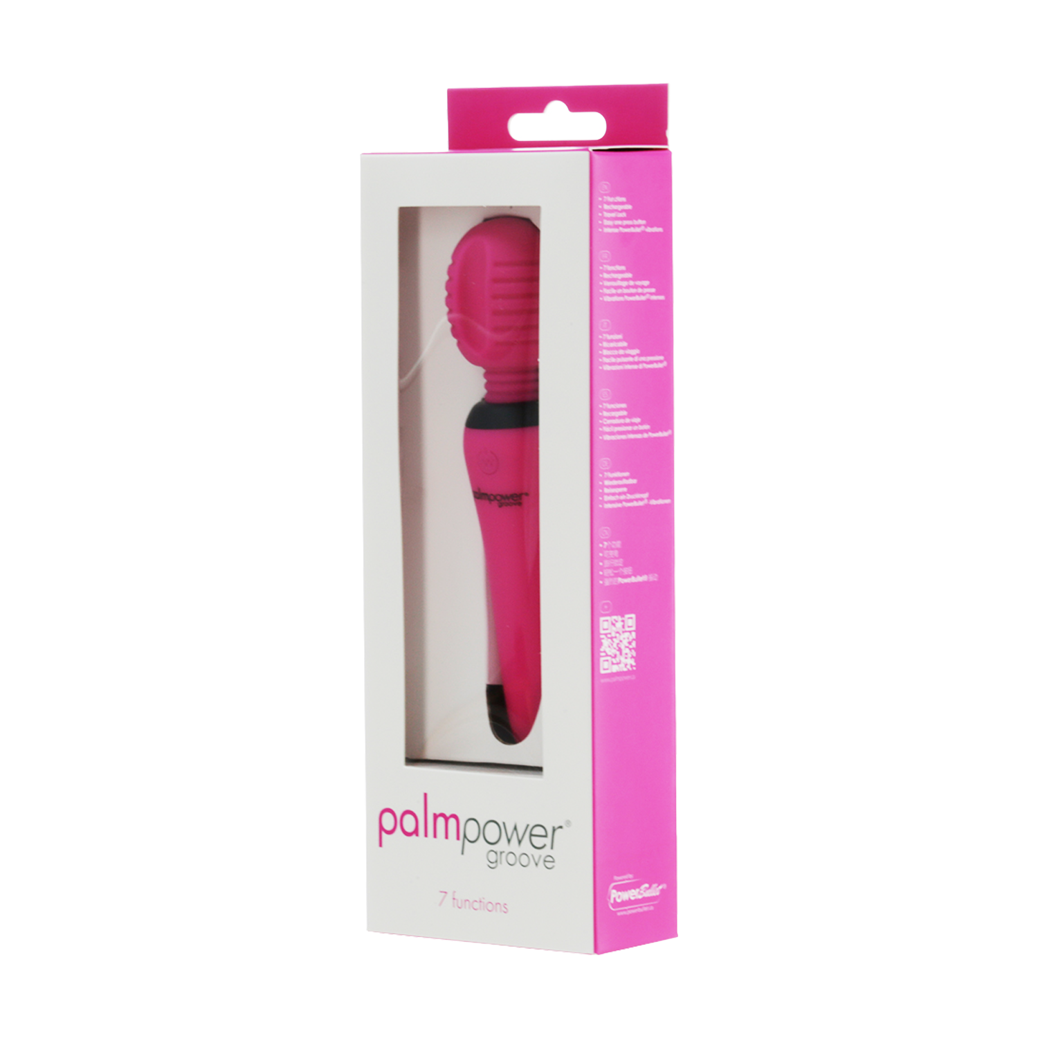 6: PalmPower - Groove - Mini Wand Massager - Pink