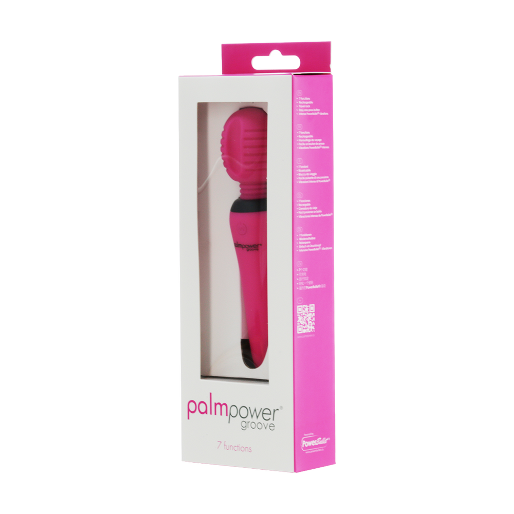 6: PalmPower - Groove - Mini Wand Massager - Pink