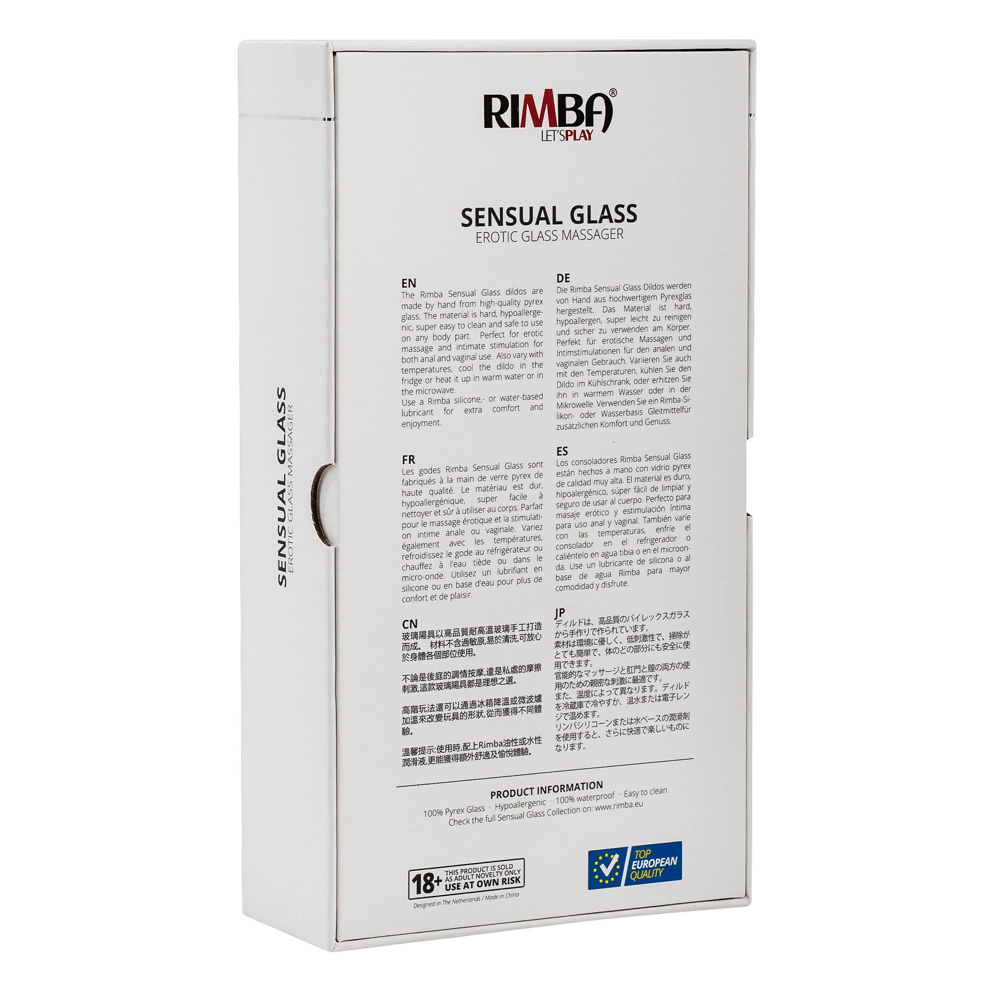 Rimba Sensual Glass – Kaleigh – Glas-Analplug