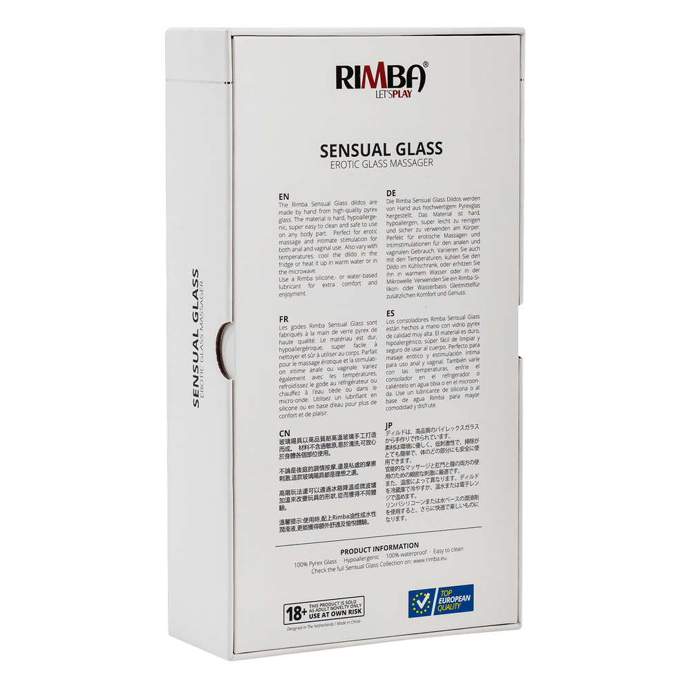 Rimba Sensual Glass – Kaleigh – Glas-Analplug