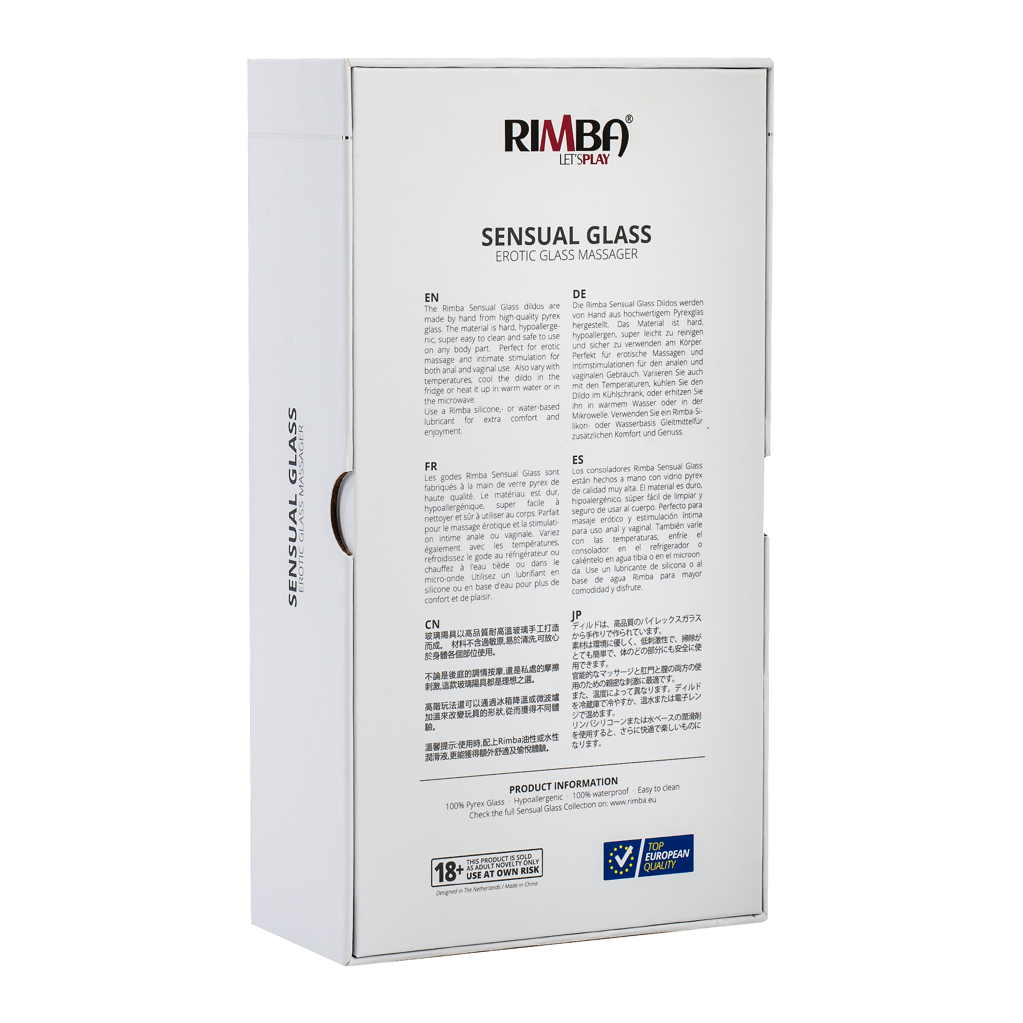 6: Rimba Sensual Glass – Melany – Glas-Analplug