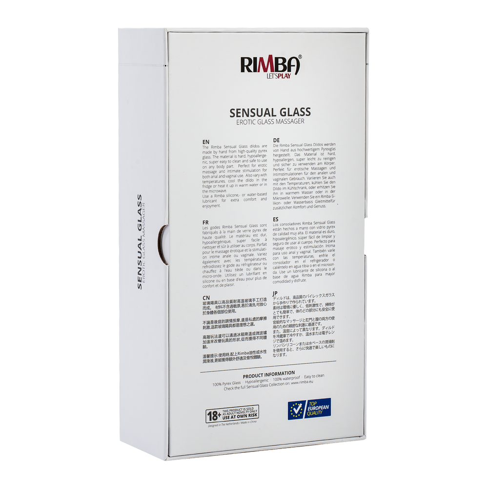 6: Rimba Sensual Glass – Melany – Glas-Analplug
