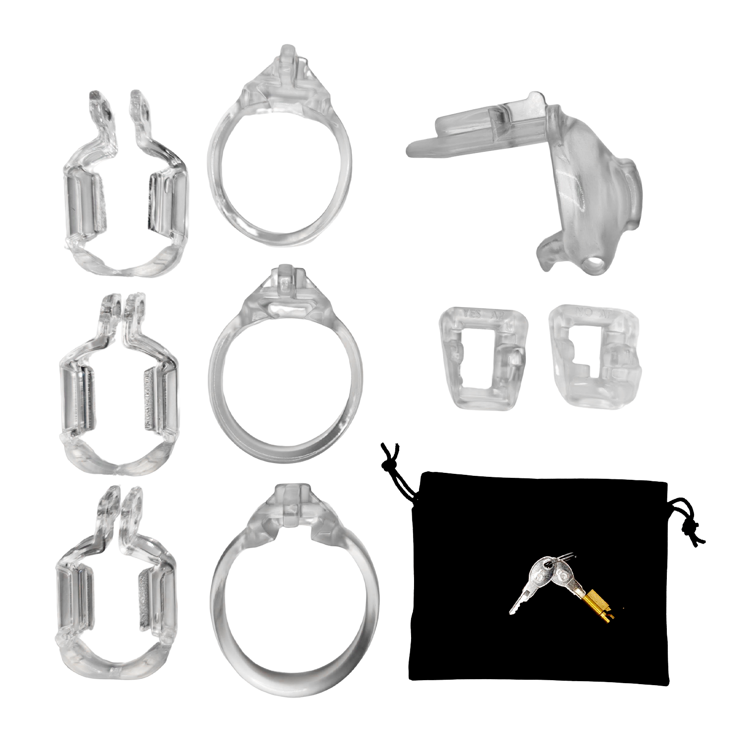 2: The Vice Mach 2 – Keuschheitskäfig Clitty – Transparent