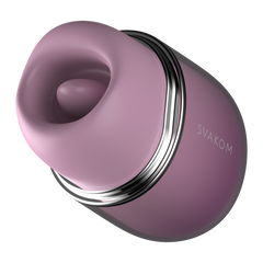 SVAKOM – Klitty – Dual-Action-Stimulator zum Lecken und Saugen – Dusty Lavender