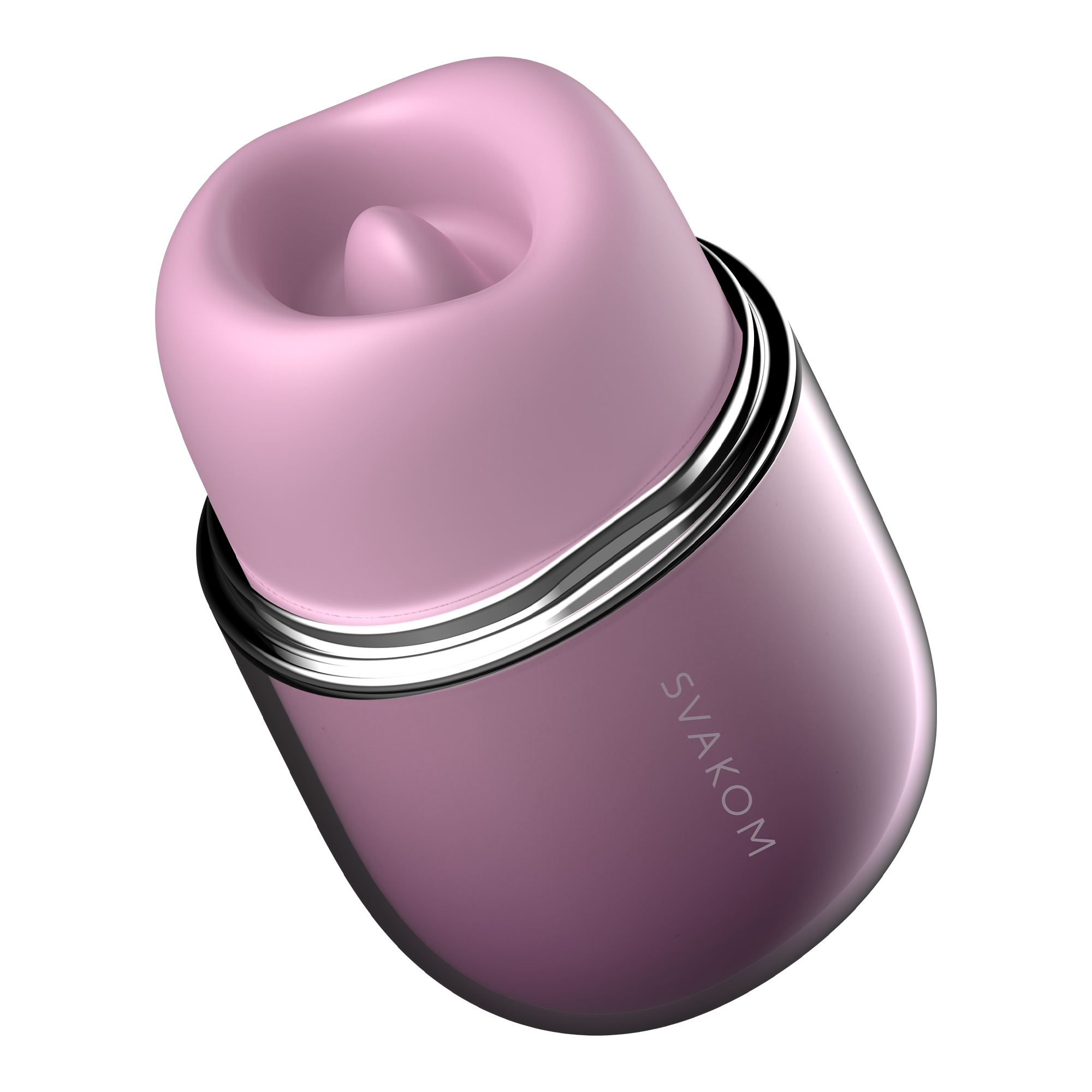 4: SVAKOM – Klitty – Dual-Action-Stimulator zum Lecken und Saugen – Dusty Lavender