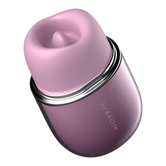 SVAKOM – Klitty – Dual-Action-Stimulator zum Lecken und Saugen – Dusty Lavender