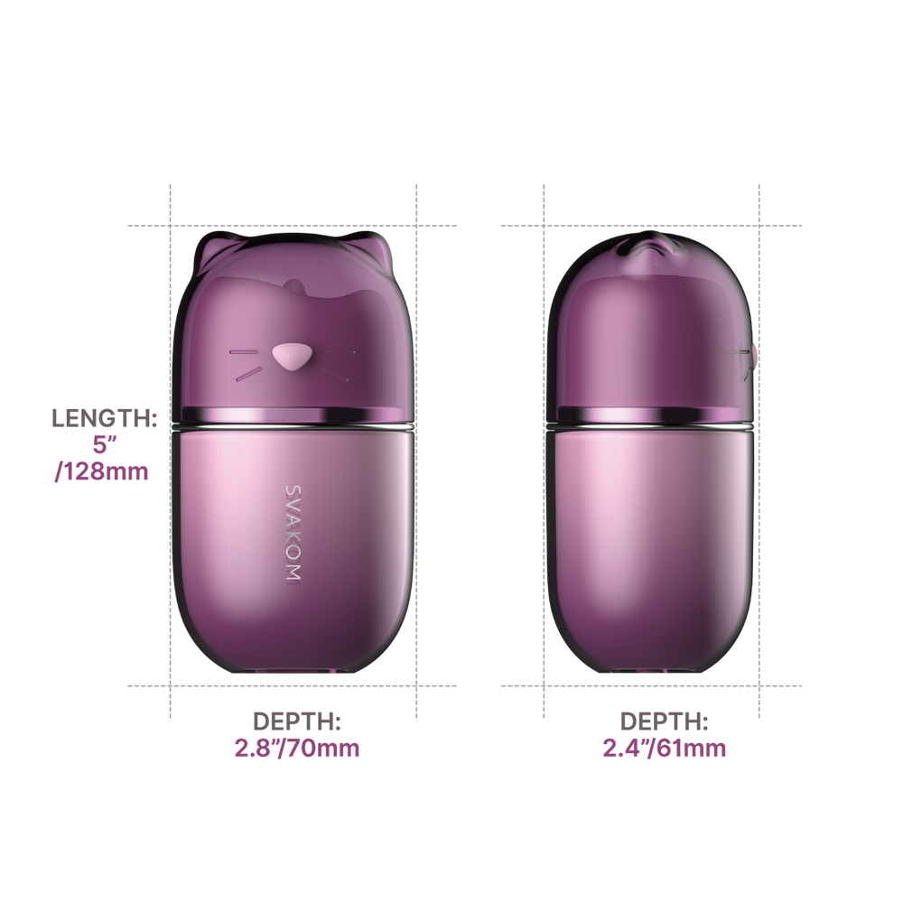 14: SVAKOM – Klitty – Dual-Action-Stimulator zum Lecken und Saugen – Dusty Lavender