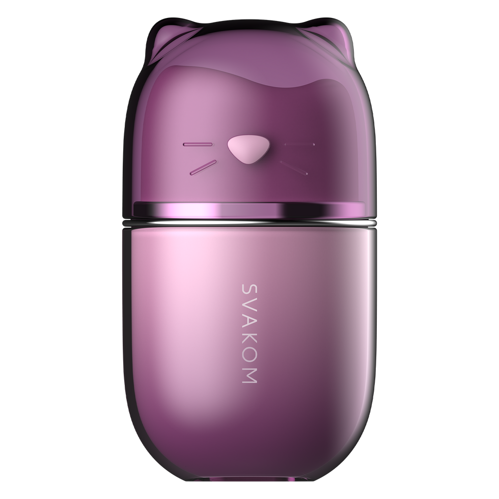6: SVAKOM – Klitty – Dual-Action-Stimulator zum Lecken und Saugen – Dusty Lavender