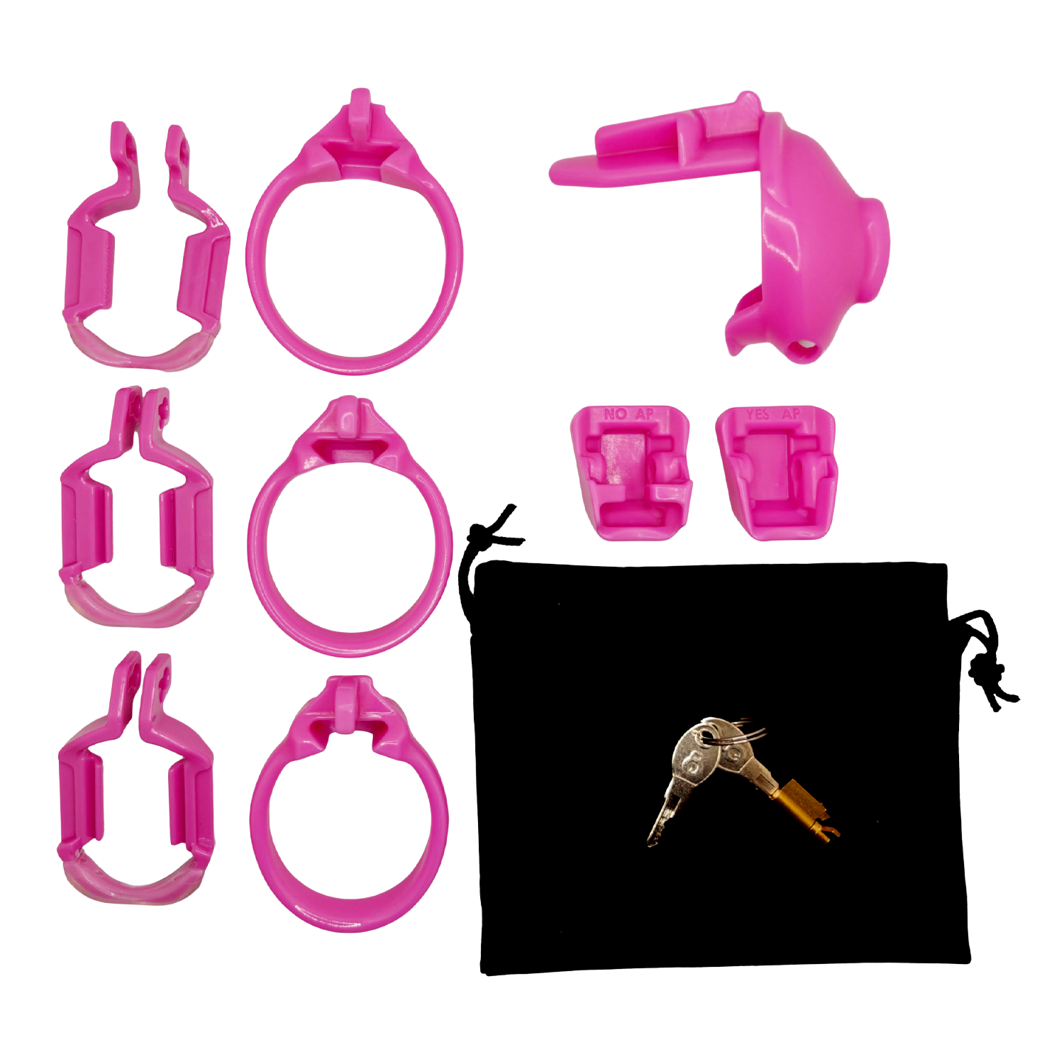 2: The Vice Mach 2 – Keuschheitskäfig Clitty – Pink