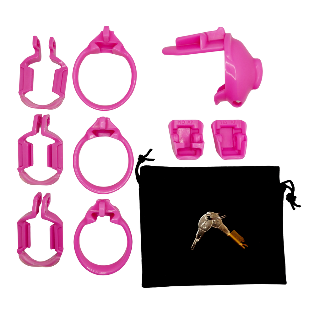 2: The Vice Mach 2 – Keuschheitskäfig Clitty – Pink