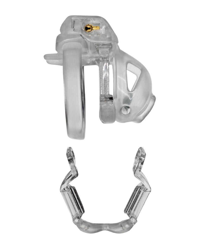 The Vice Mach 2 – Keuschheitskäfig Micro – Transparent