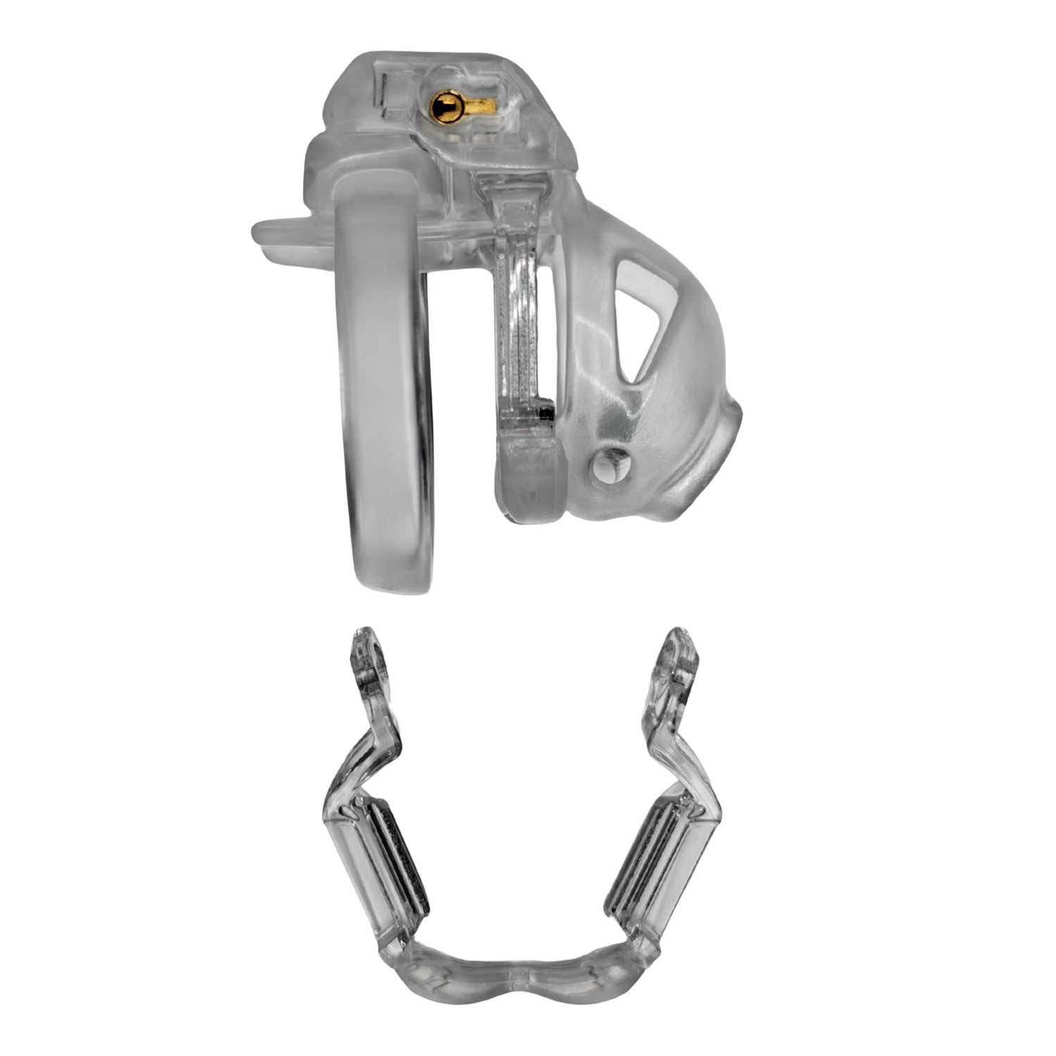 8: The Vice Mach 2 – Keuschheitskäfig Micro – Transparent