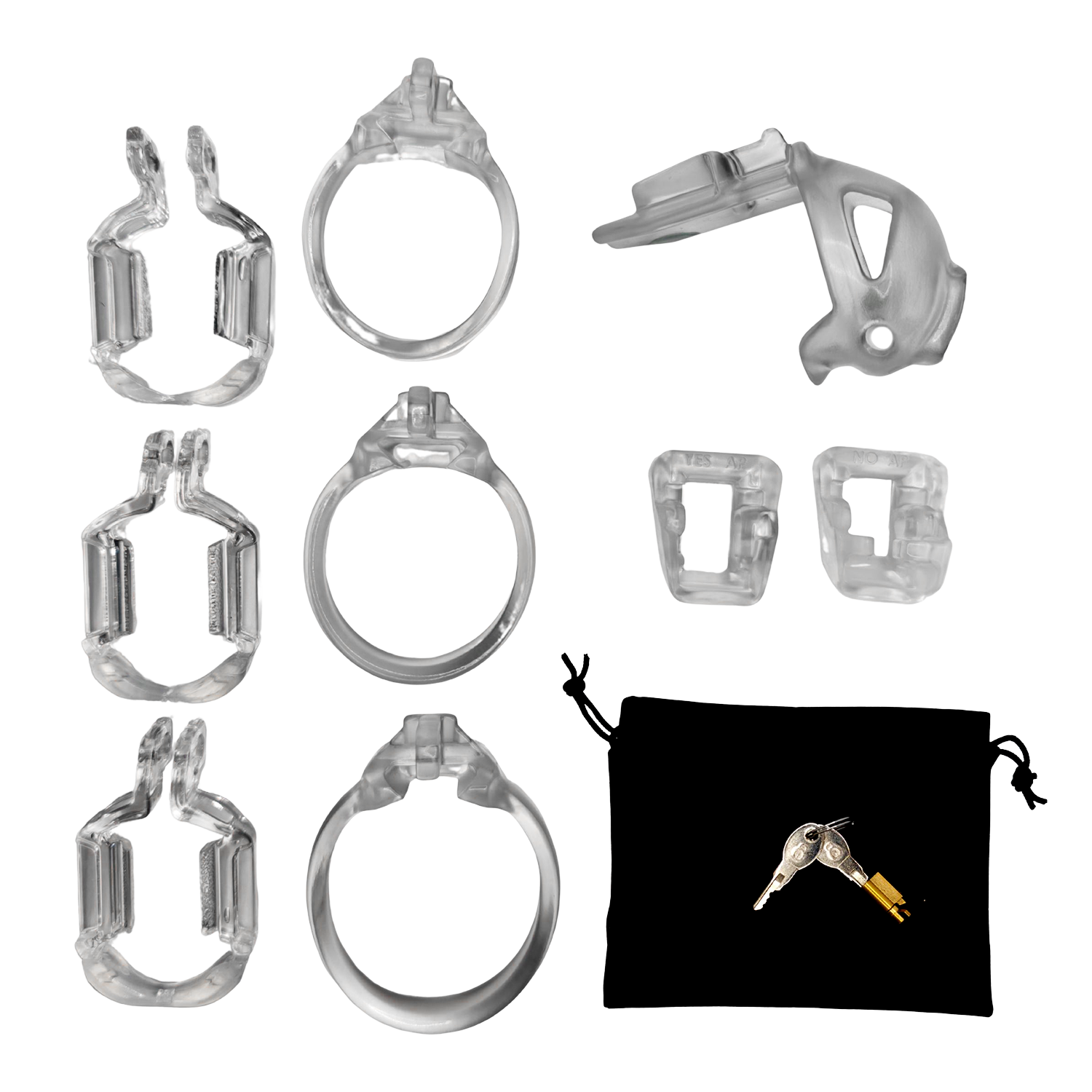 2: The Vice Mach 2 – Keuschheitskäfig Micro – Transparent