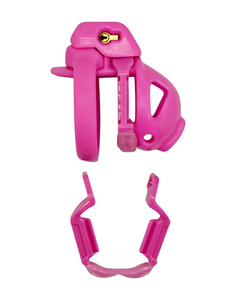 1: The Vice Mach 2 – Keuschheitskäfig Micro – Pink