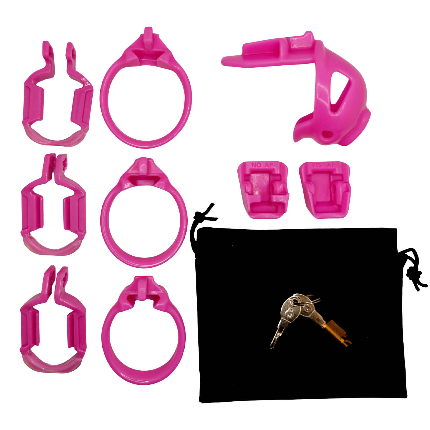 2: The Vice Mach 2 – Keuschheitskäfig Micro – Pink