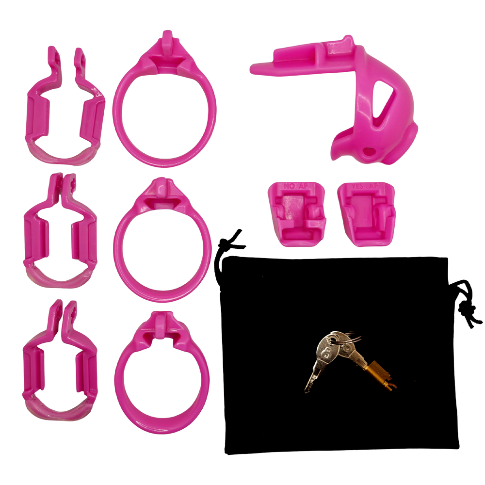 2: The Vice Mach 2 – Keuschheitskäfig Micro – Pink