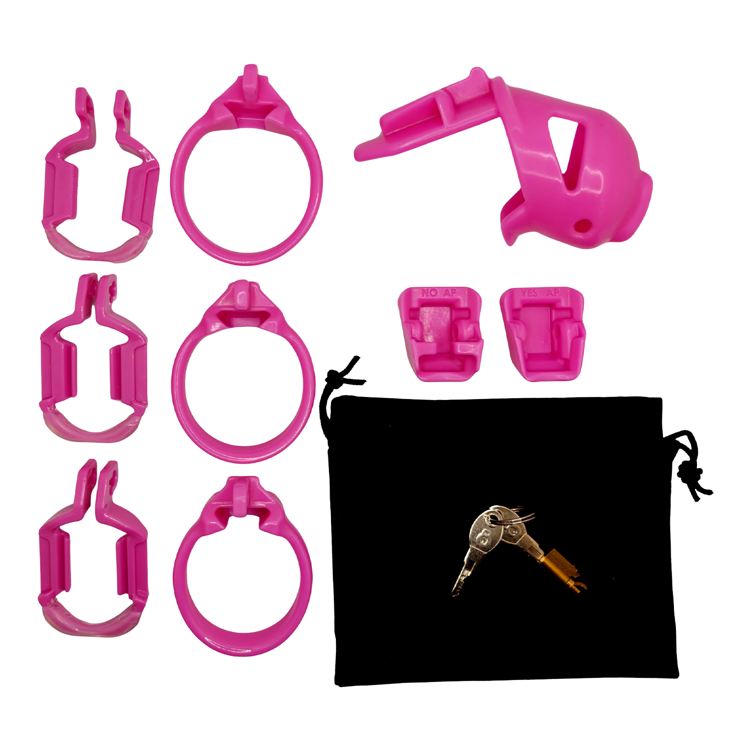 2: The Vice Mach 2 – Keuschheitskäfig Mini – Pink