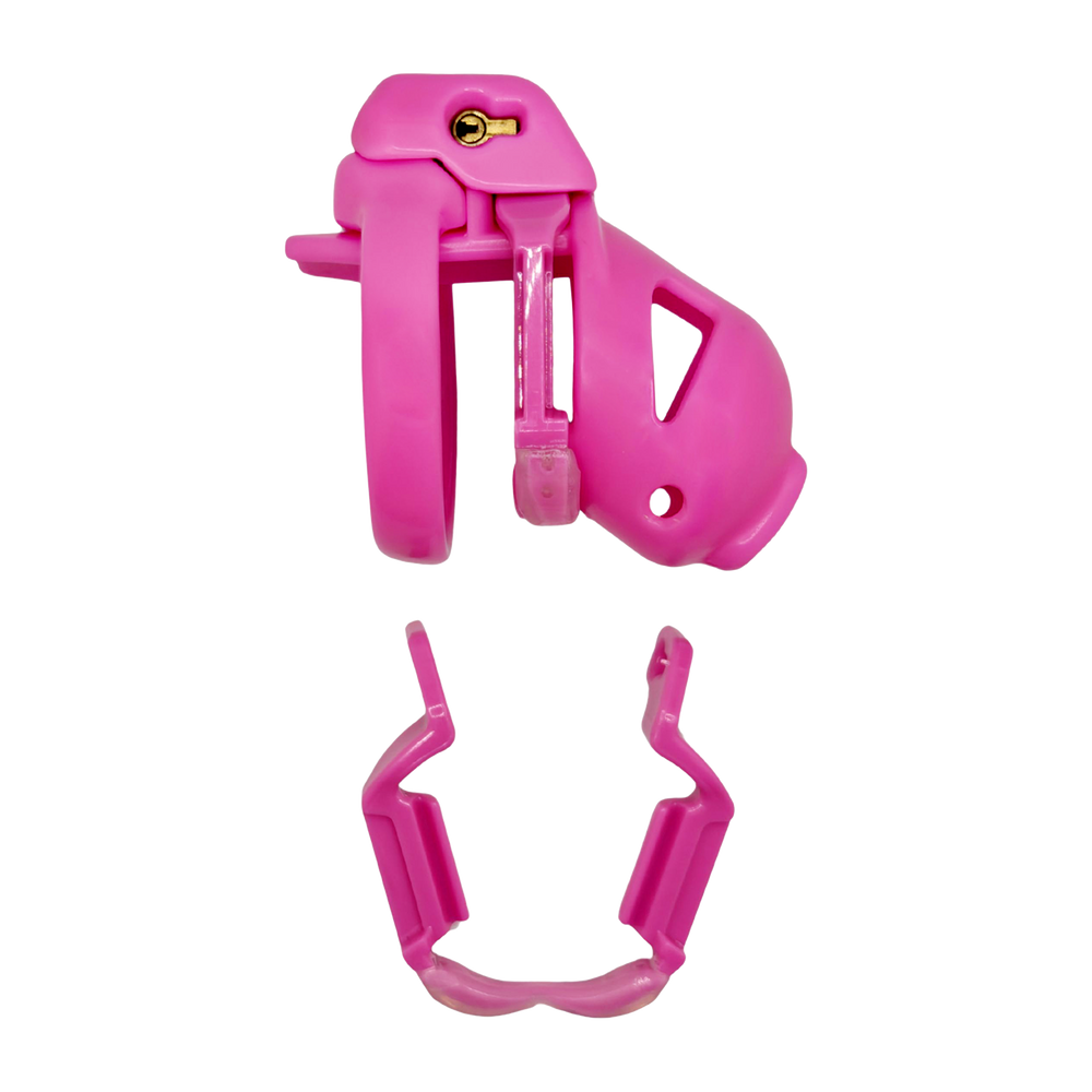 9: The Vice Mach 2 – Keuschheitskäfig Mini – Pink