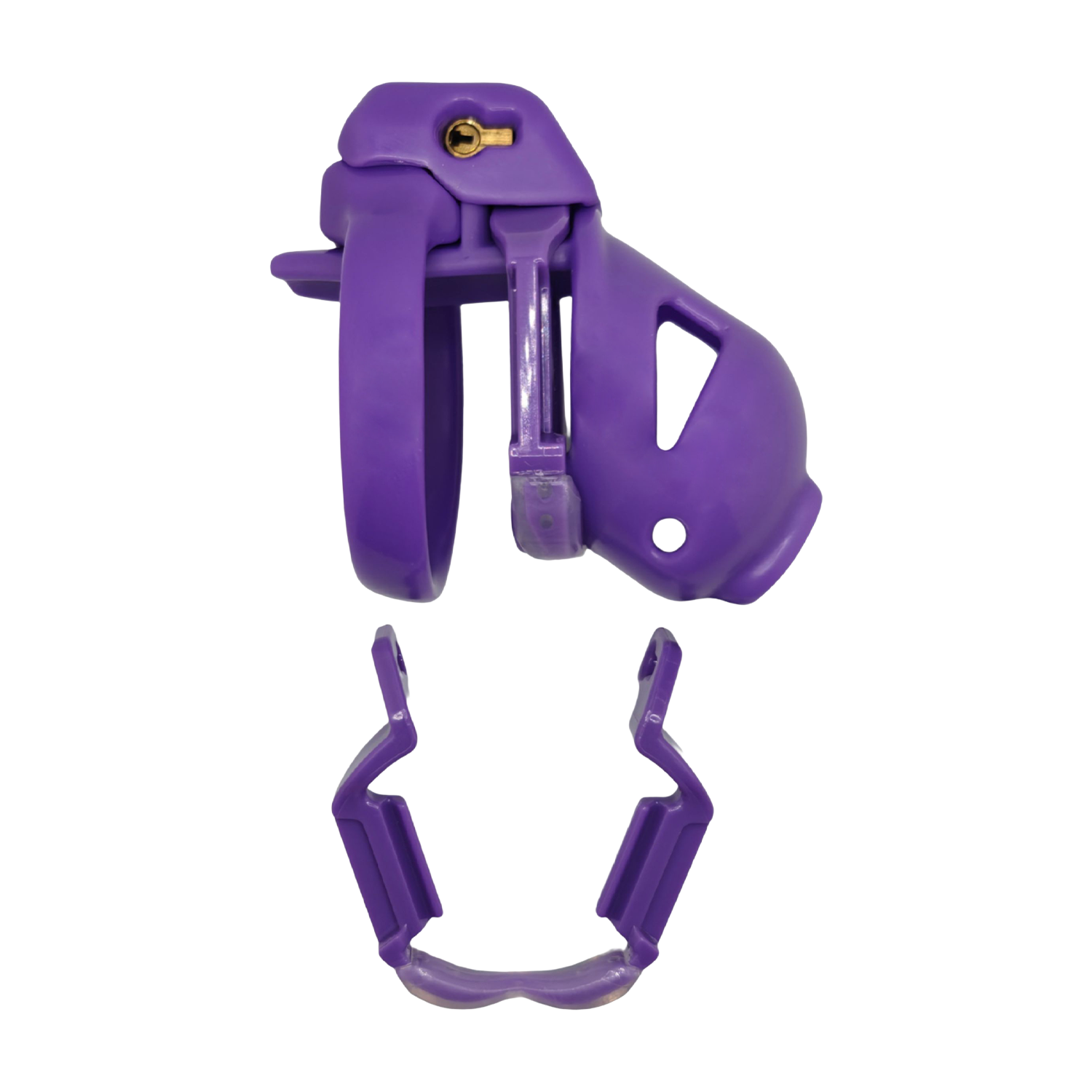 The Vice Mach 2 – Keuschheitskäfig Mini – Lila