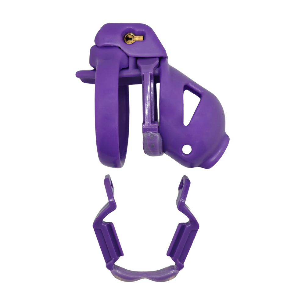 The Vice Mach 2 – Keuschheitskäfig Mini – Lila