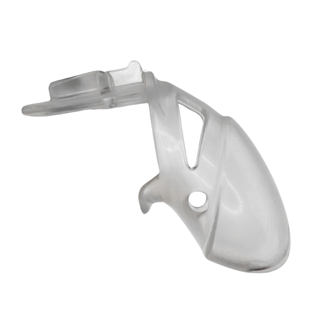 The Vice Mach 2 – Keuschheitskäfig Standard – Transparent