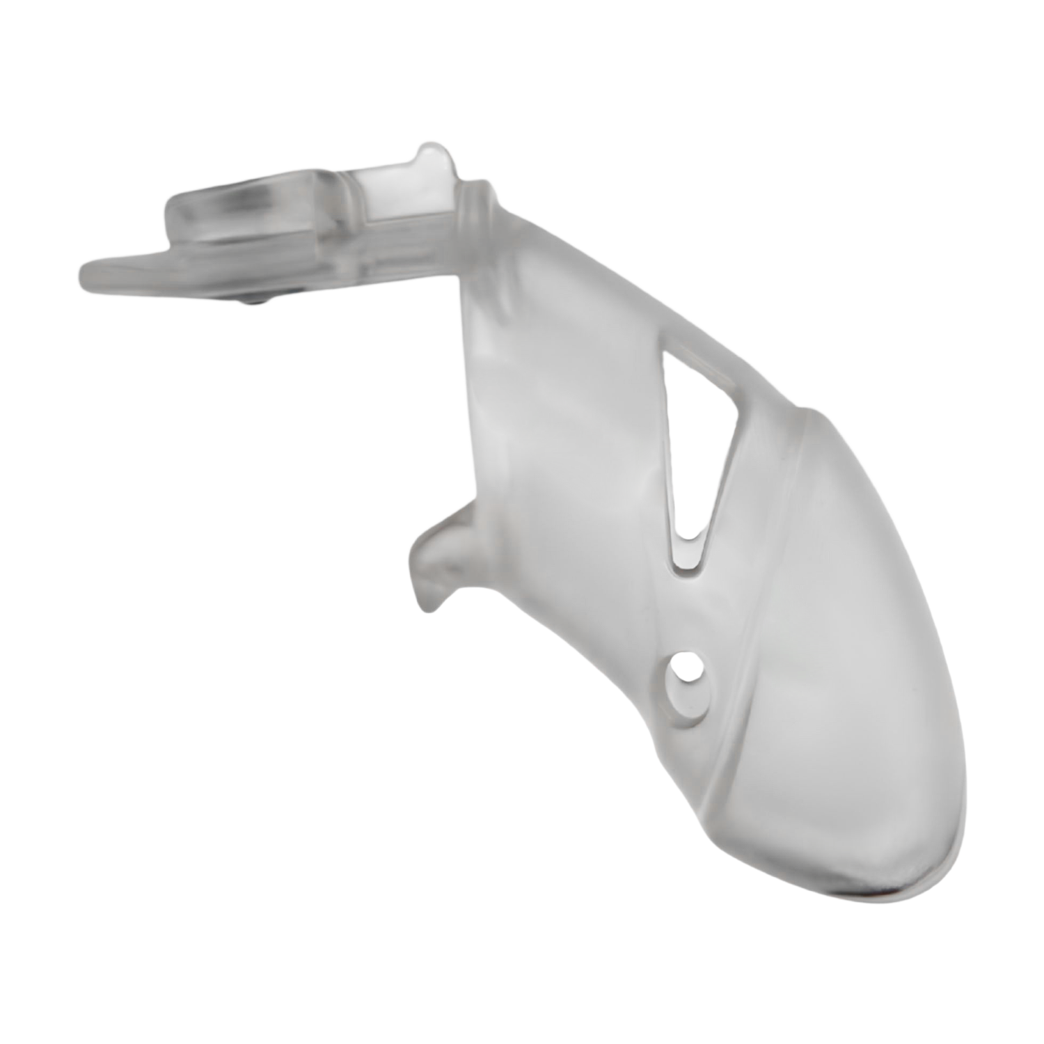 The Vice Mach 2 – Keuschheitskäfig Plus – Transparent