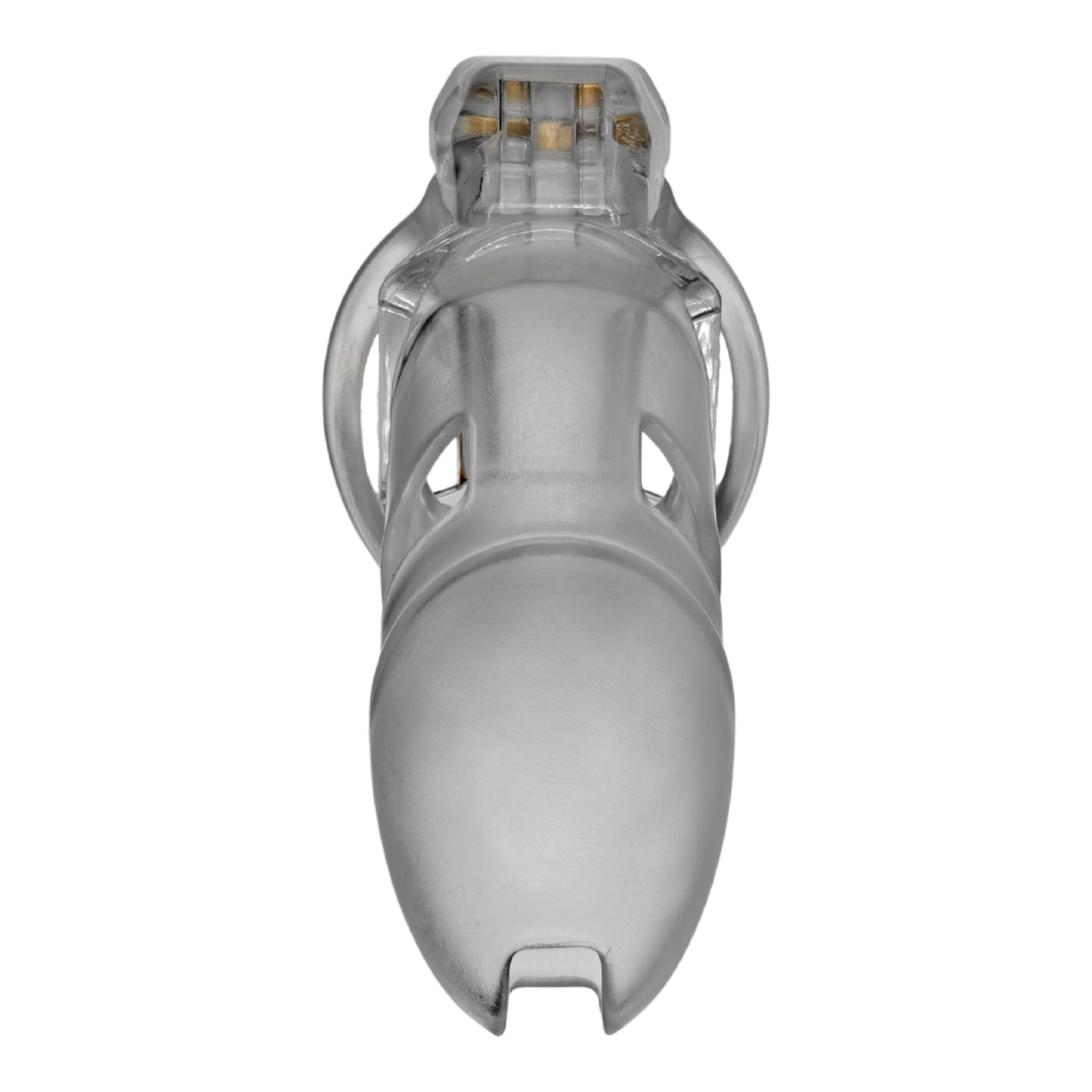 The Vice Mach 2 – Keuschheitskäfig Plus – Transparent