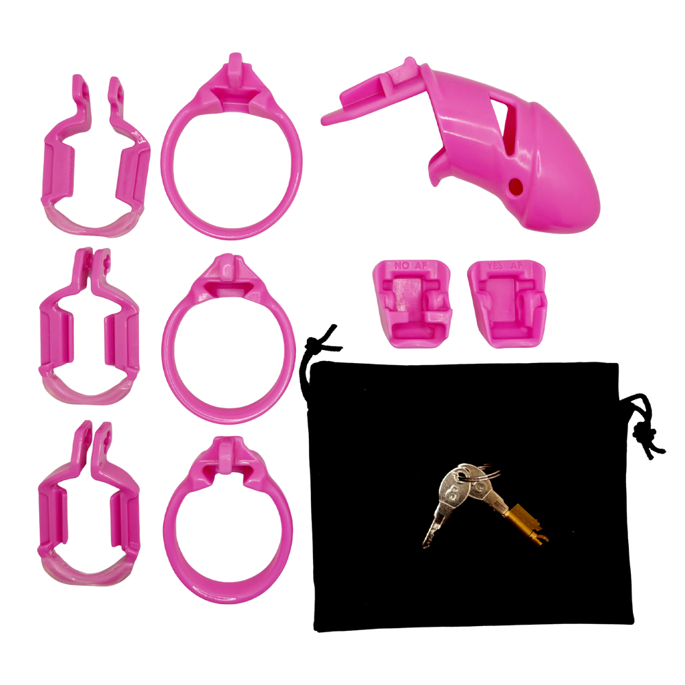 The Vice Mach 2 – Keuschheitskäfig Plus – Pink