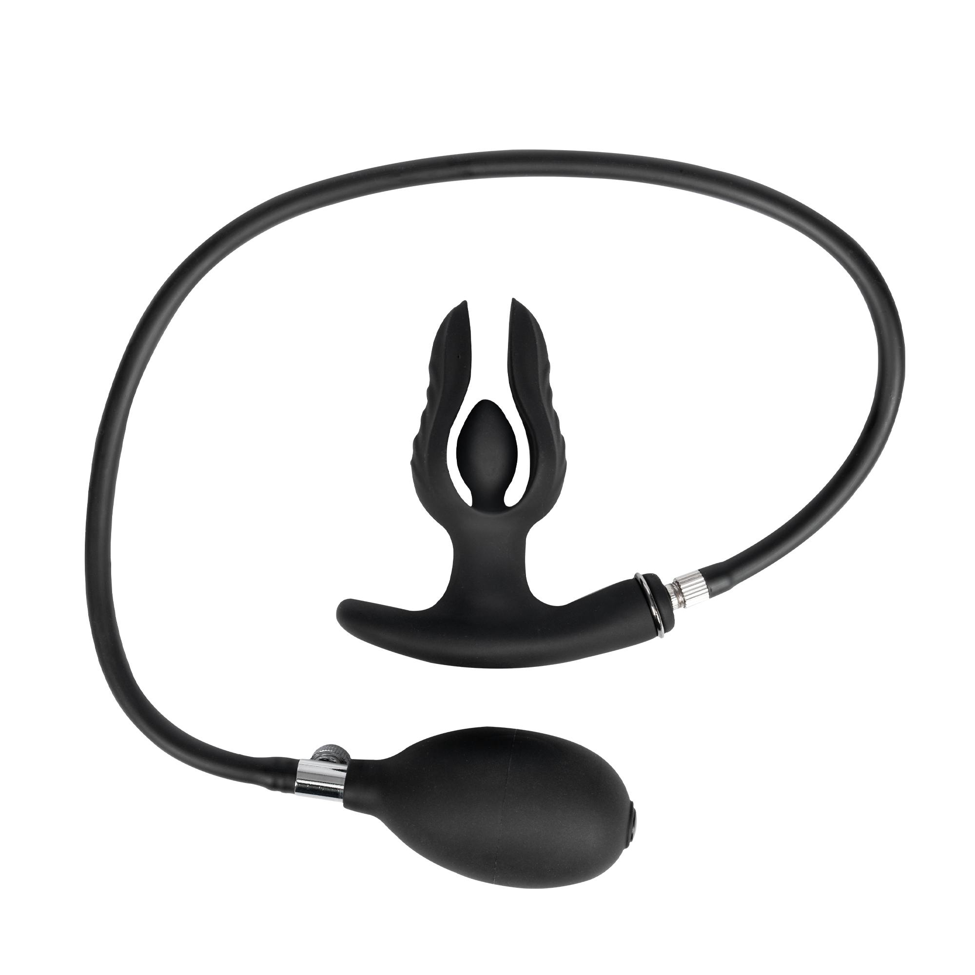 10: Rimba Electro Play – E-Stim Analplug mit Pumpe – bipolar – schwarz