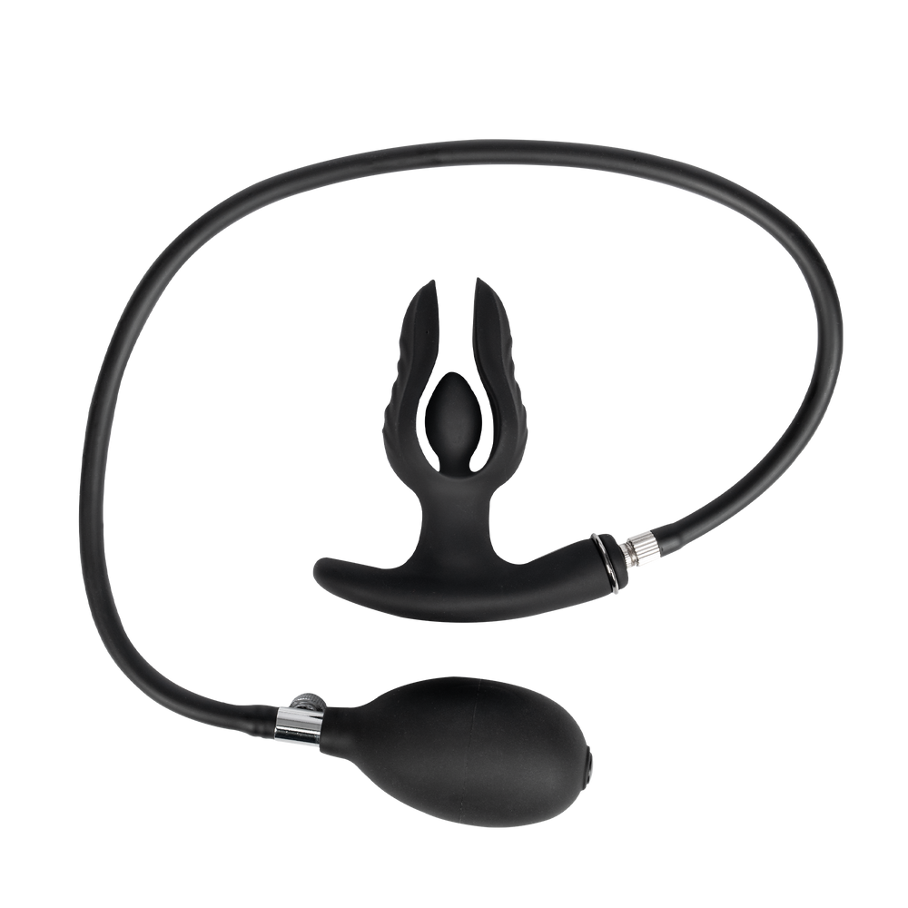 10: Rimba Electro Play – E-Stim Analplug mit Pumpe – bipolar – schwarz
