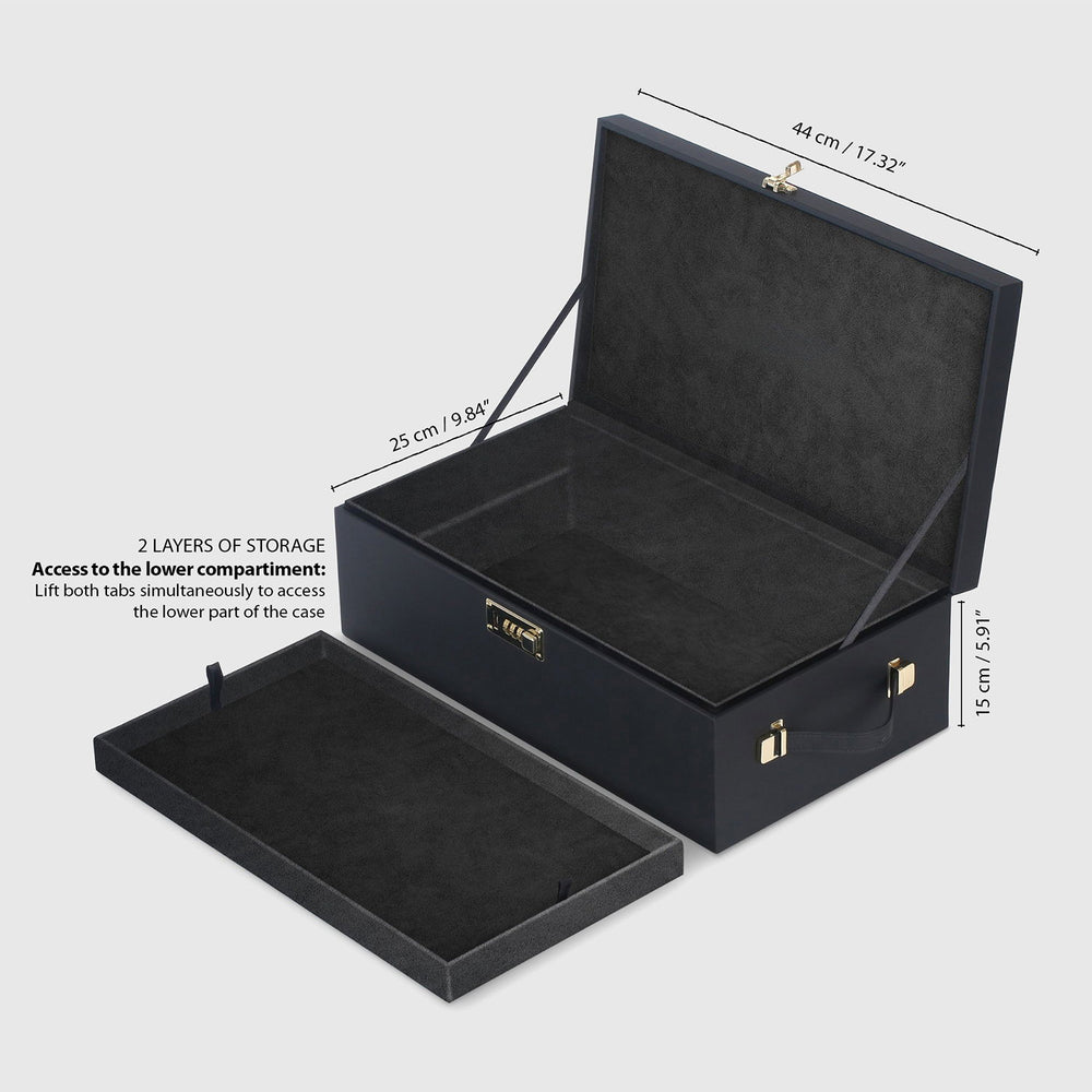 Strap-On-Me – Le Coffret – Aufbewahrungsbox – Schwarz