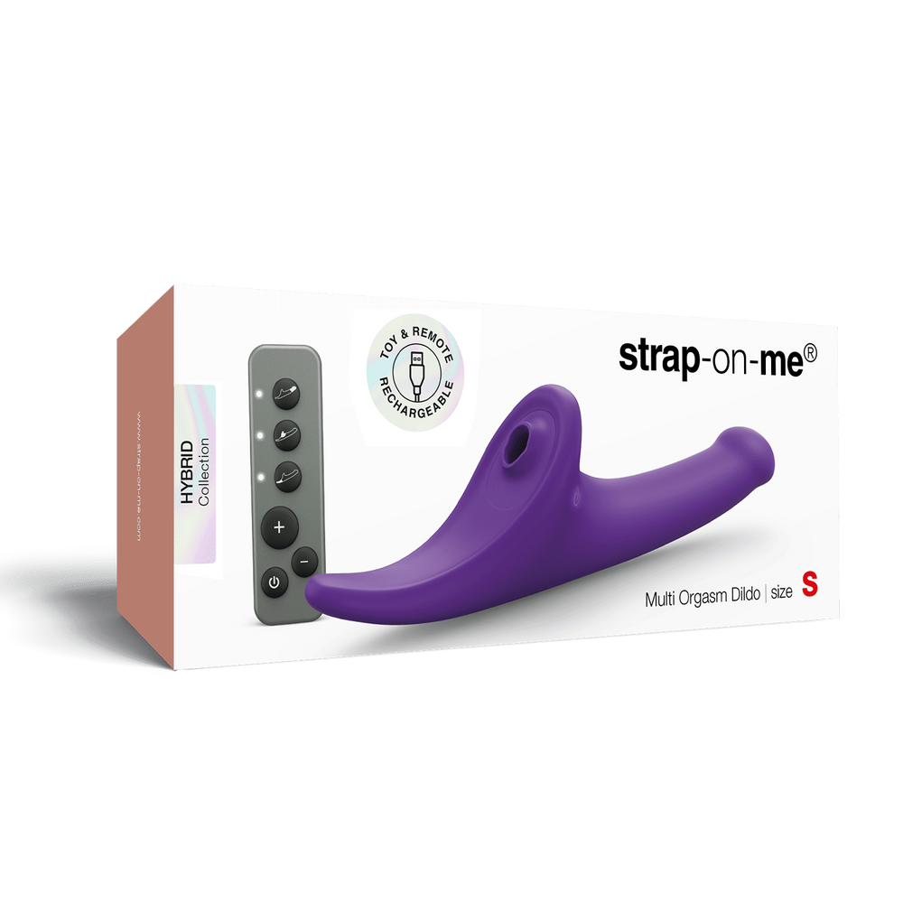 2: Strap-On-Me – Multi-Orgasmus-Dildo – Größe S – Lila
