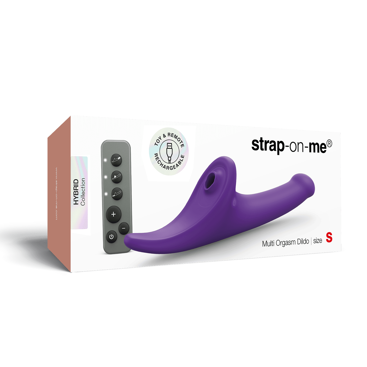 Strap-On-Me – Multi-Orgasmus-Dildo – Größe S – Lila