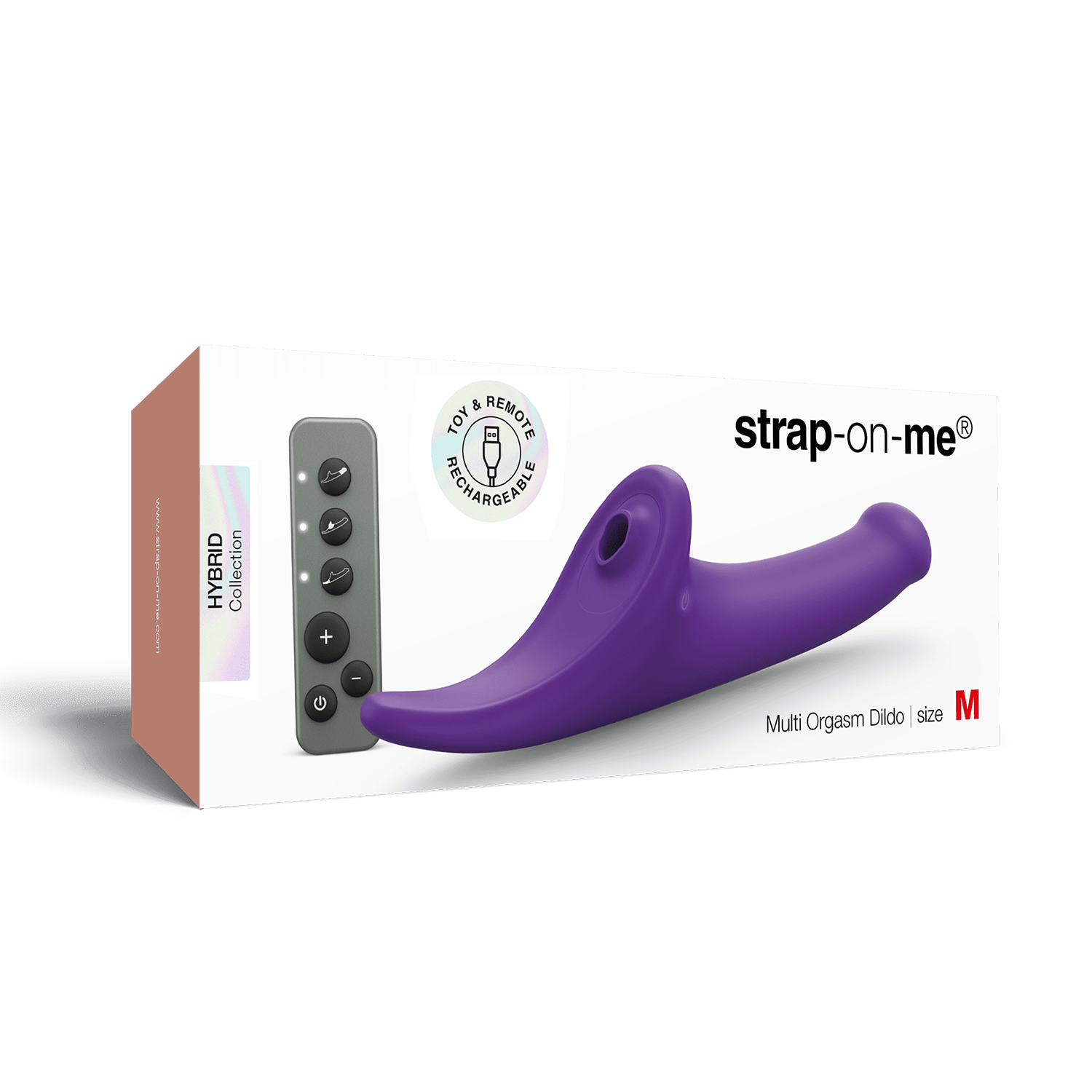 Strap-On-Me – Multi-Orgasmus-Dildo – Größe M – Lila