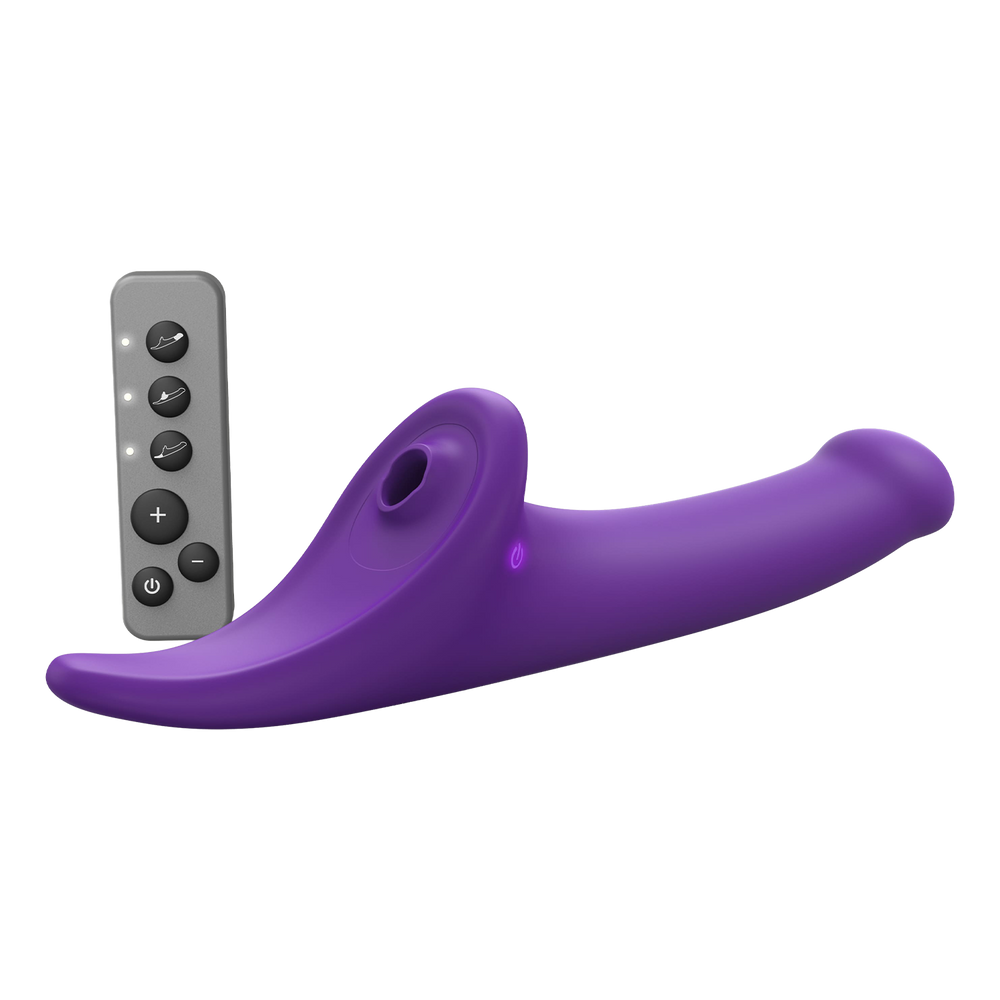 4: Strap-On-Me – Multi-Orgasmus-Dildo – Größe L – Lila