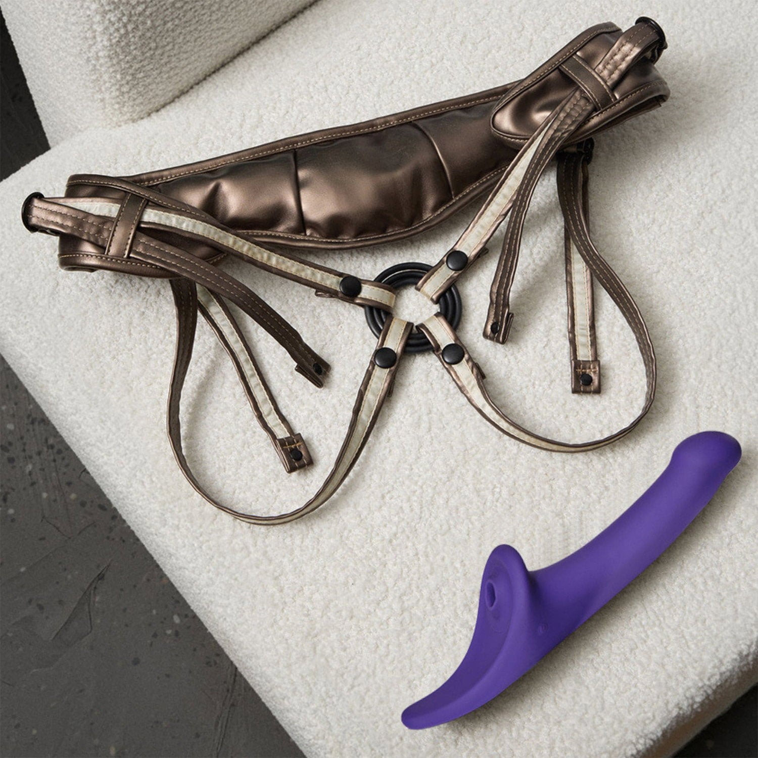 Strap-On-Me – Multi-Orgasmus-Dildo – Größe L – Lila