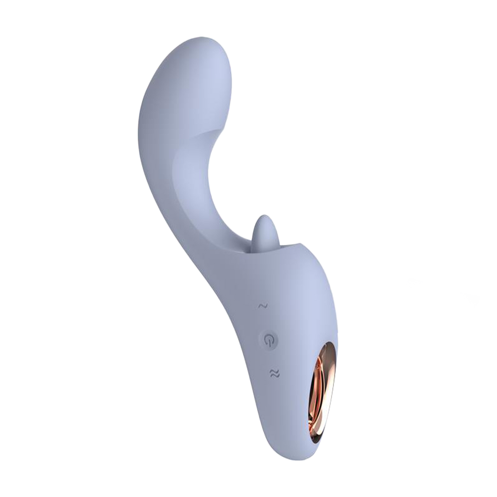 IY – Licky – Leckender Zungenvibrator mit App-Steuerung – Hellblau