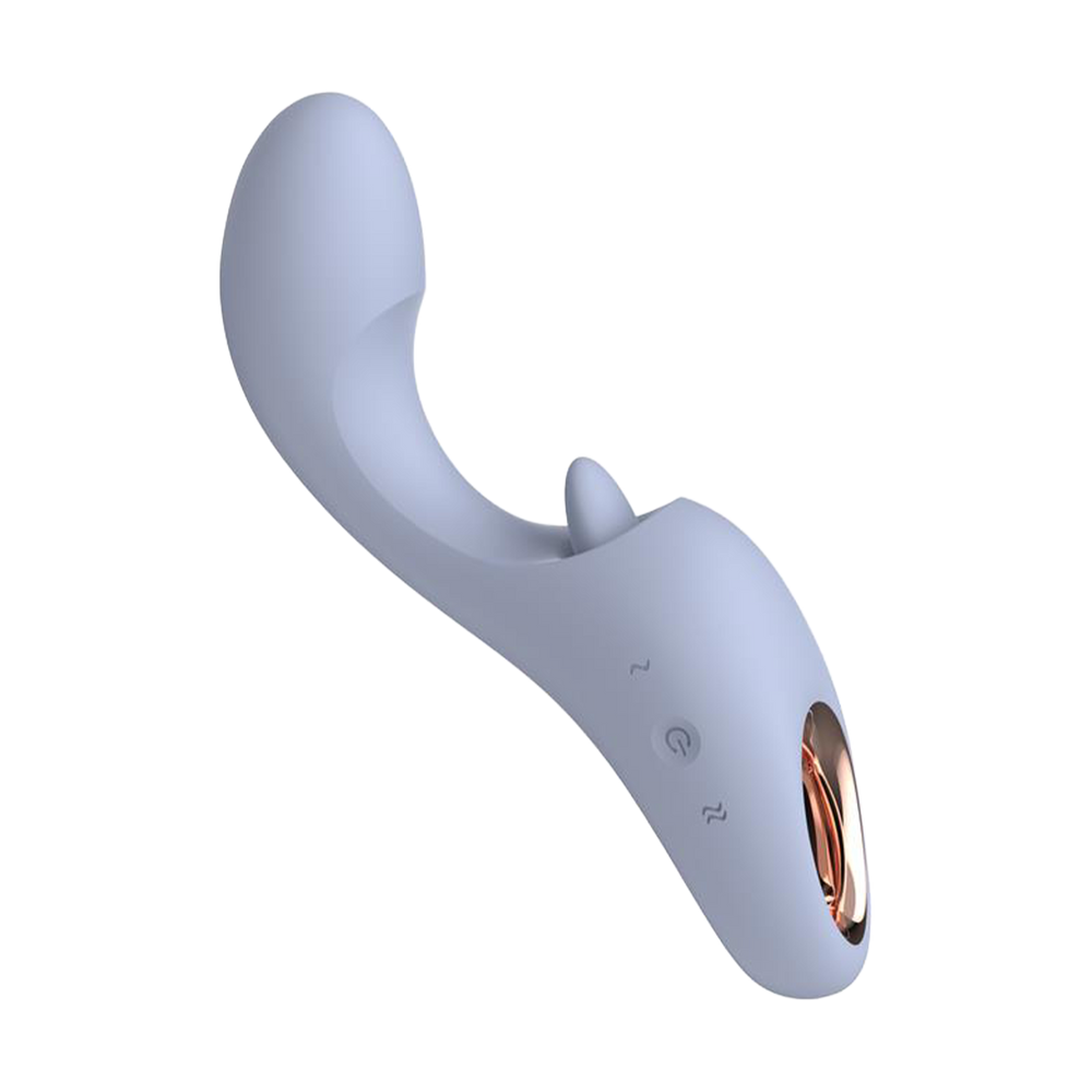 IY – Licky – Leckender Zungenvibrator mit App-Steuerung – Hellblau