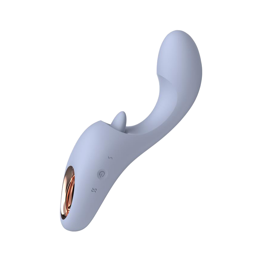 IY – Licky – Leckender Zungenvibrator mit App-Steuerung – Hellblau