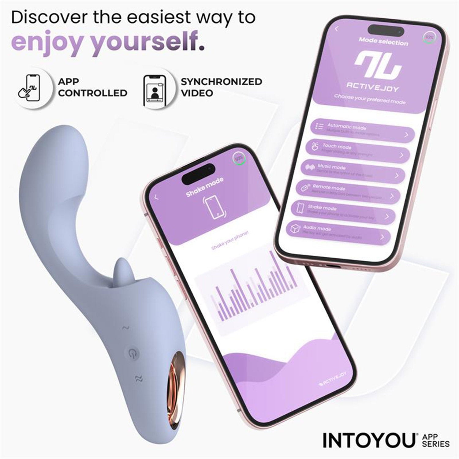 6: IY – Licky – Leckender Zungenvibrator mit App-Steuerung – Hellblau