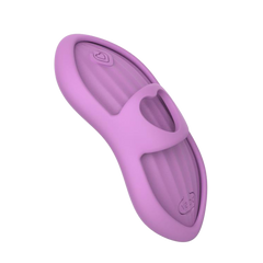 IY – Laia – Beheizbarer Fingervibrator mit App-Steuerung – Lavendel