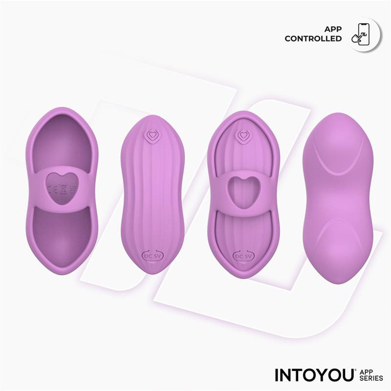 7: IY – Laia – Beheizbarer Fingervibrator mit App-Steuerung – Lavendel