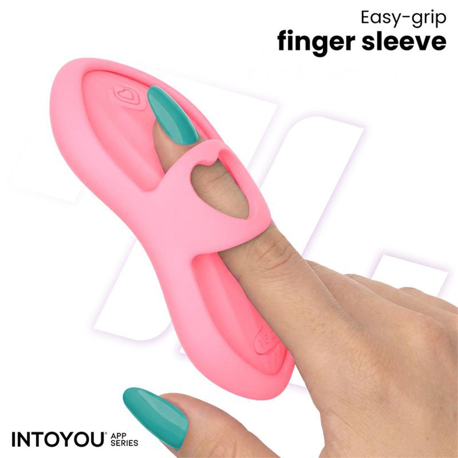 IY – Laia – Beheizbarer Fingervibrator mit App-Steuerung – Pink