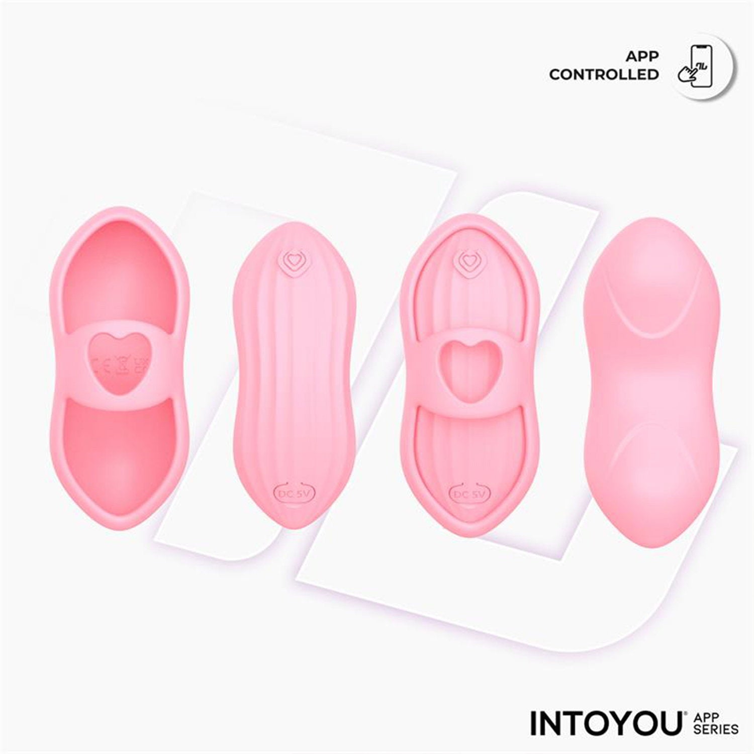 IY – Laia – Beheizbarer Fingervibrator mit App-Steuerung – Pink
