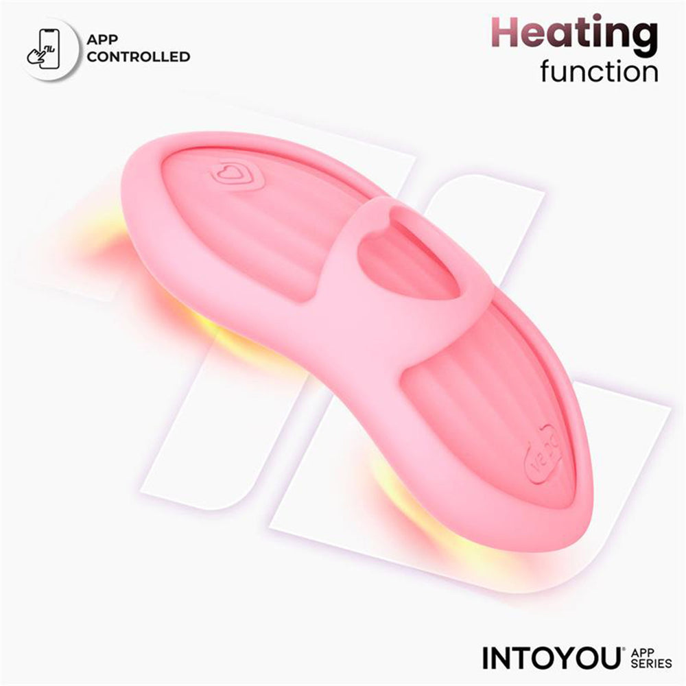 IY – Laia – Beheizbarer Fingervibrator mit App-Steuerung – Pink