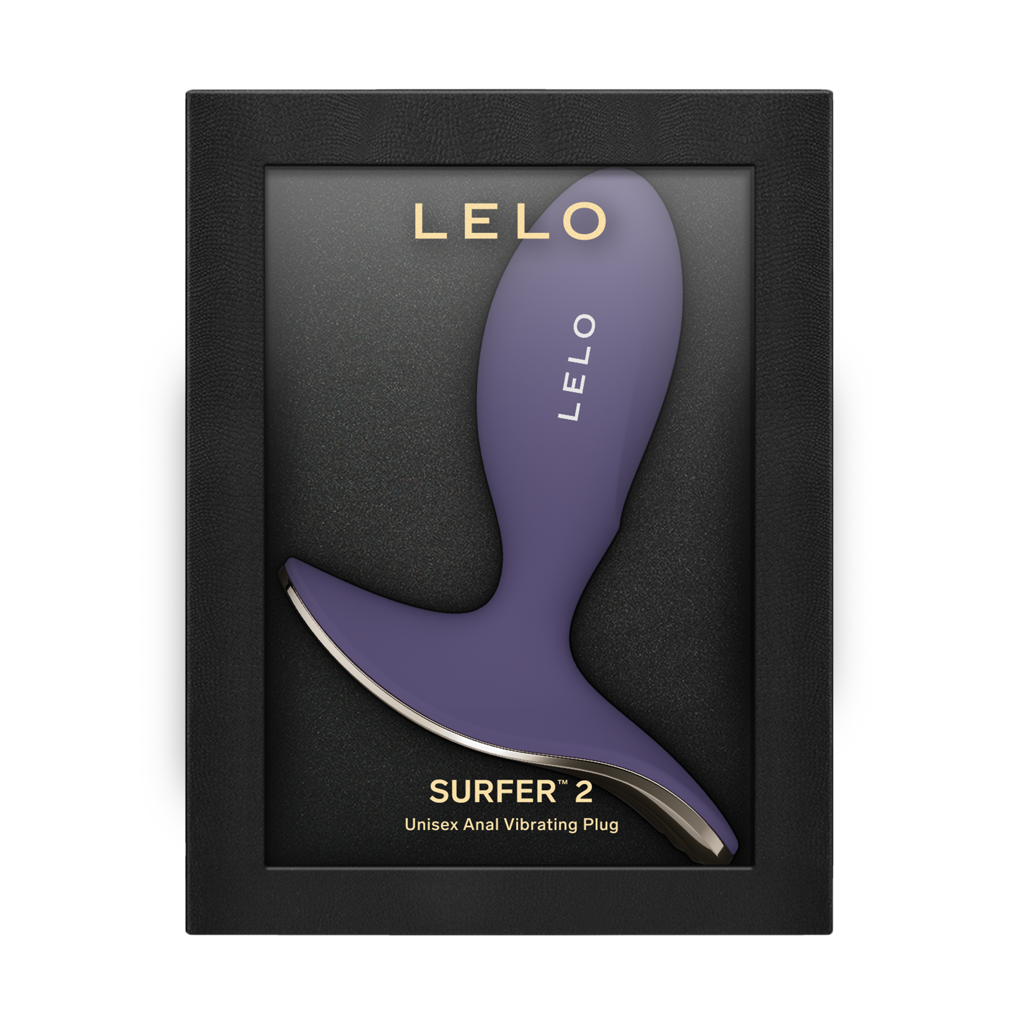 LELO Surfer 2 – Unisex-Analvibrator – Lila
