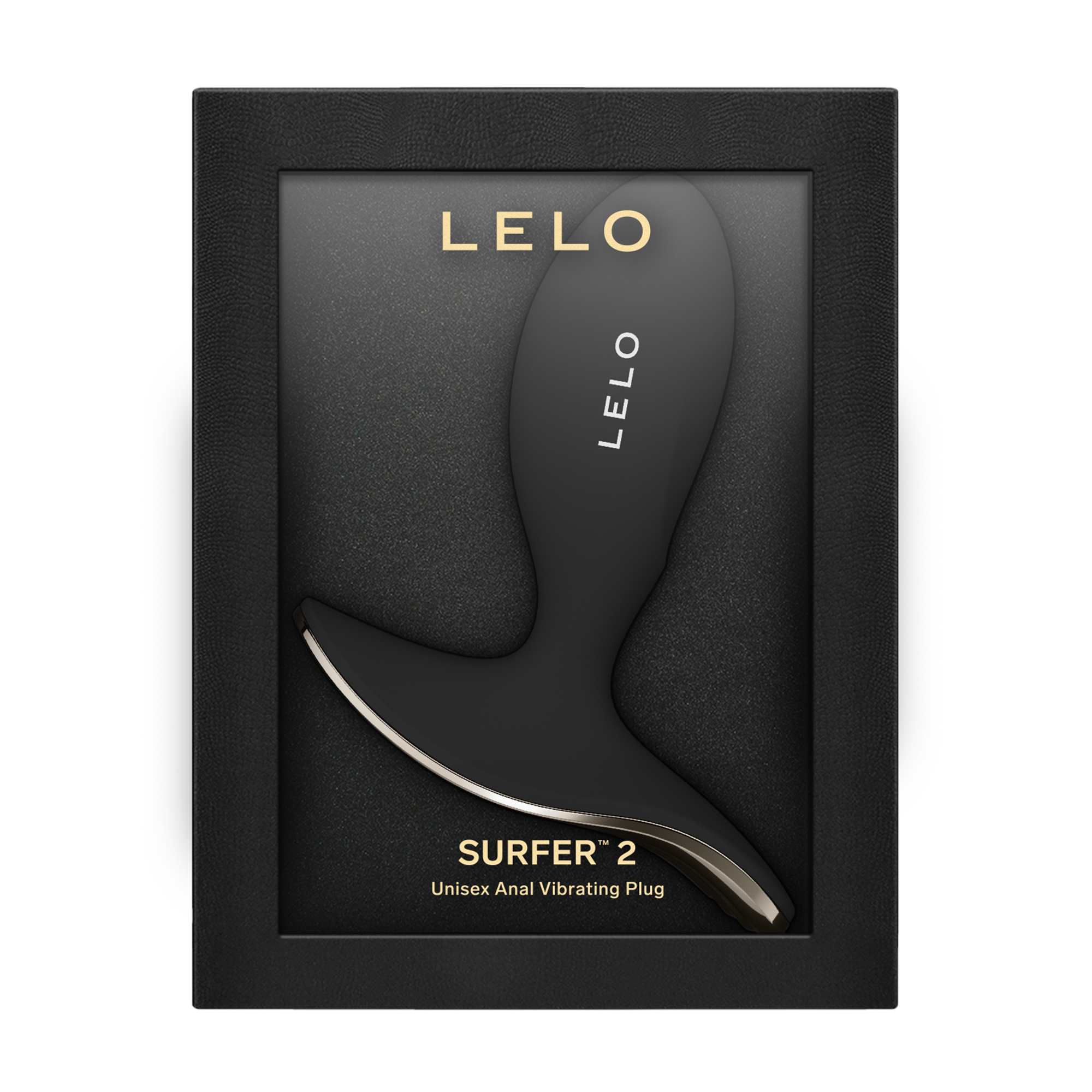 LELO Surfer 2 – Unisex-Analvibrator – Schwarz