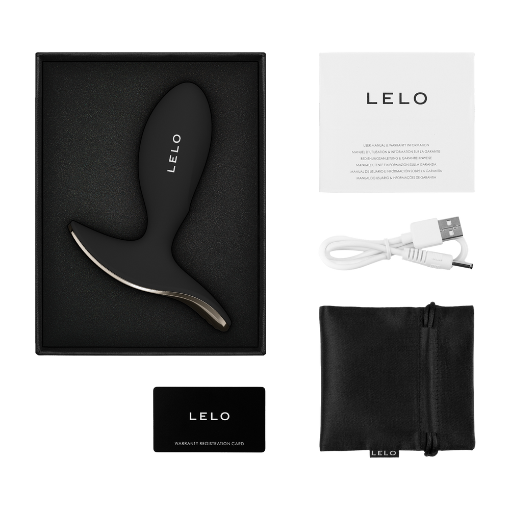 LELO Surfer 2 – Unisex-Analvibrator – Schwarz