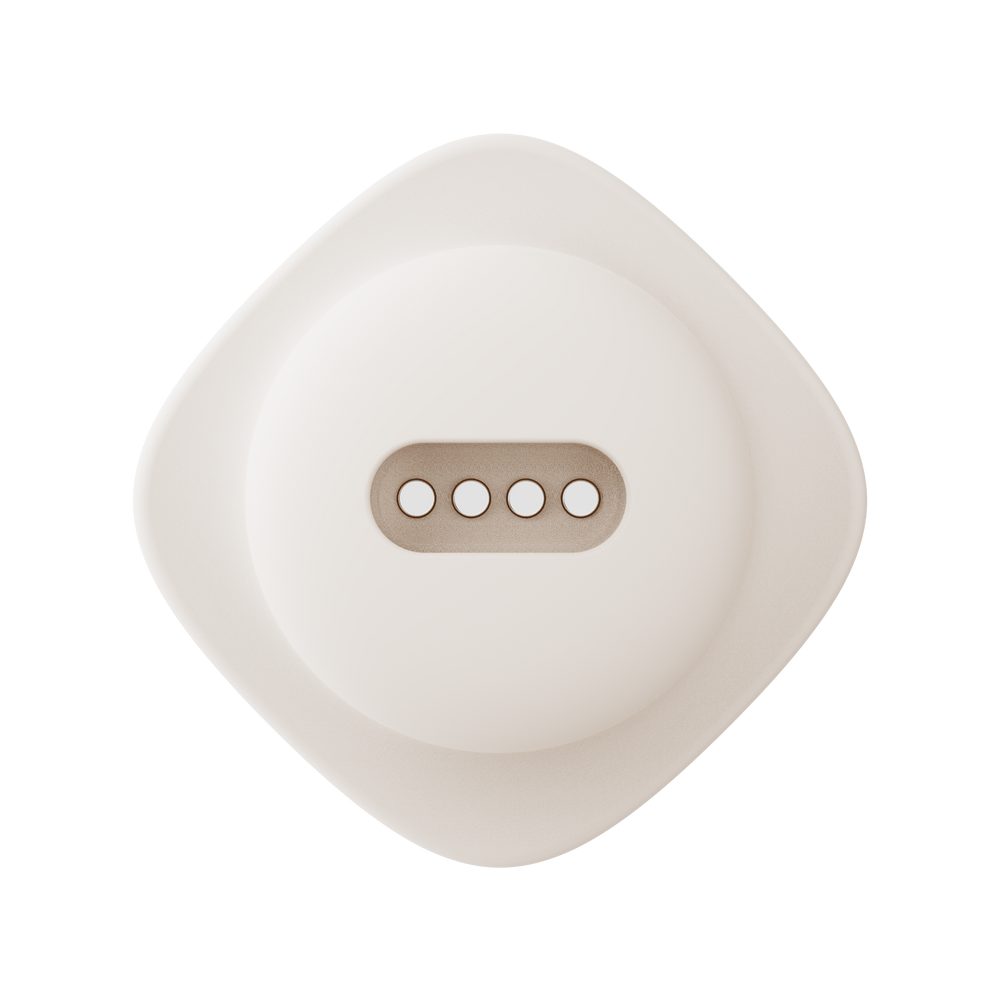 7: ZALO – Deya – Tragbarer Vibrator – Elfenbeinweiß
