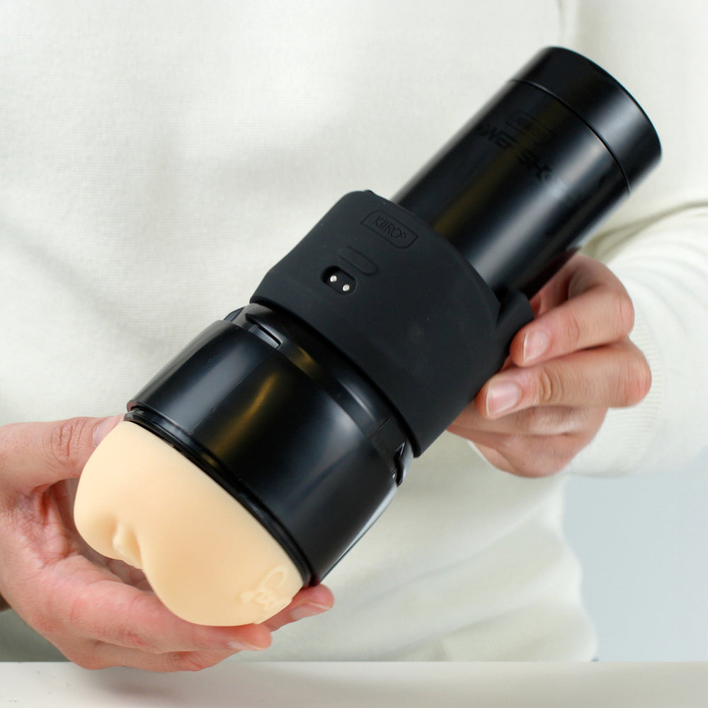KIIROO – PowerShot-kompatibles Masturbationshülle – Schwarz
